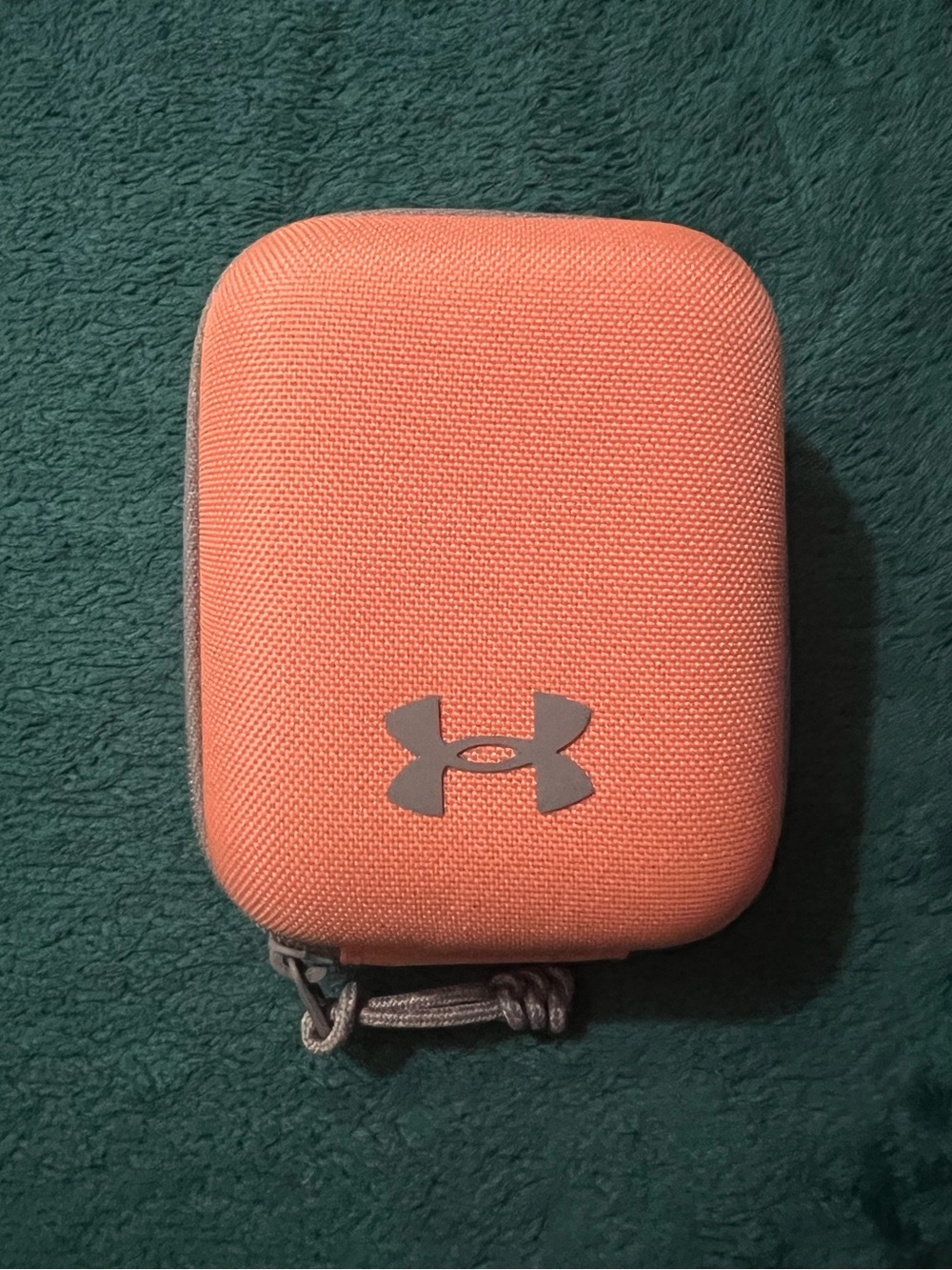 Under Armour Coral and Gray Compact Hard Shell Case